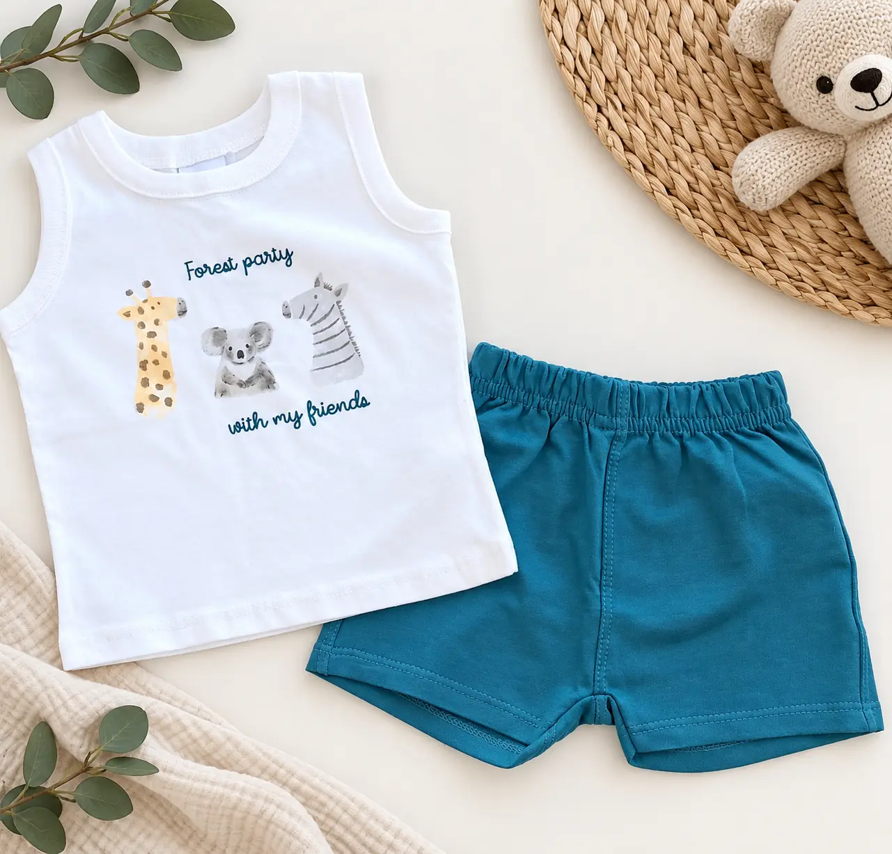 Shorts + Musculosa