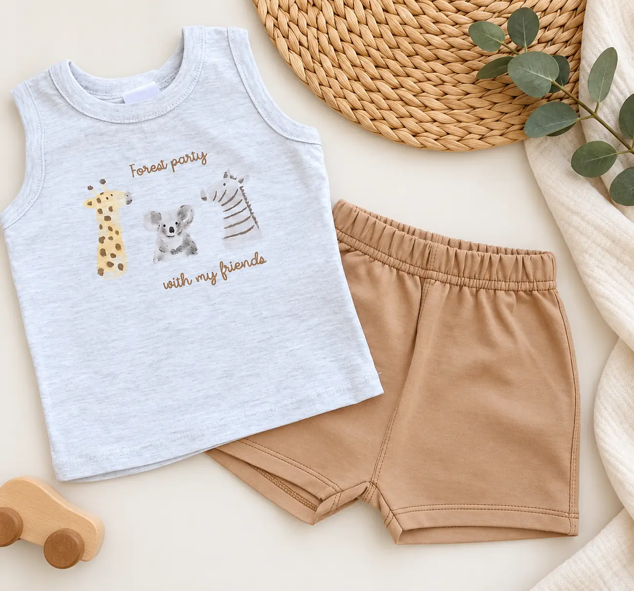 Shorts + Musculosa