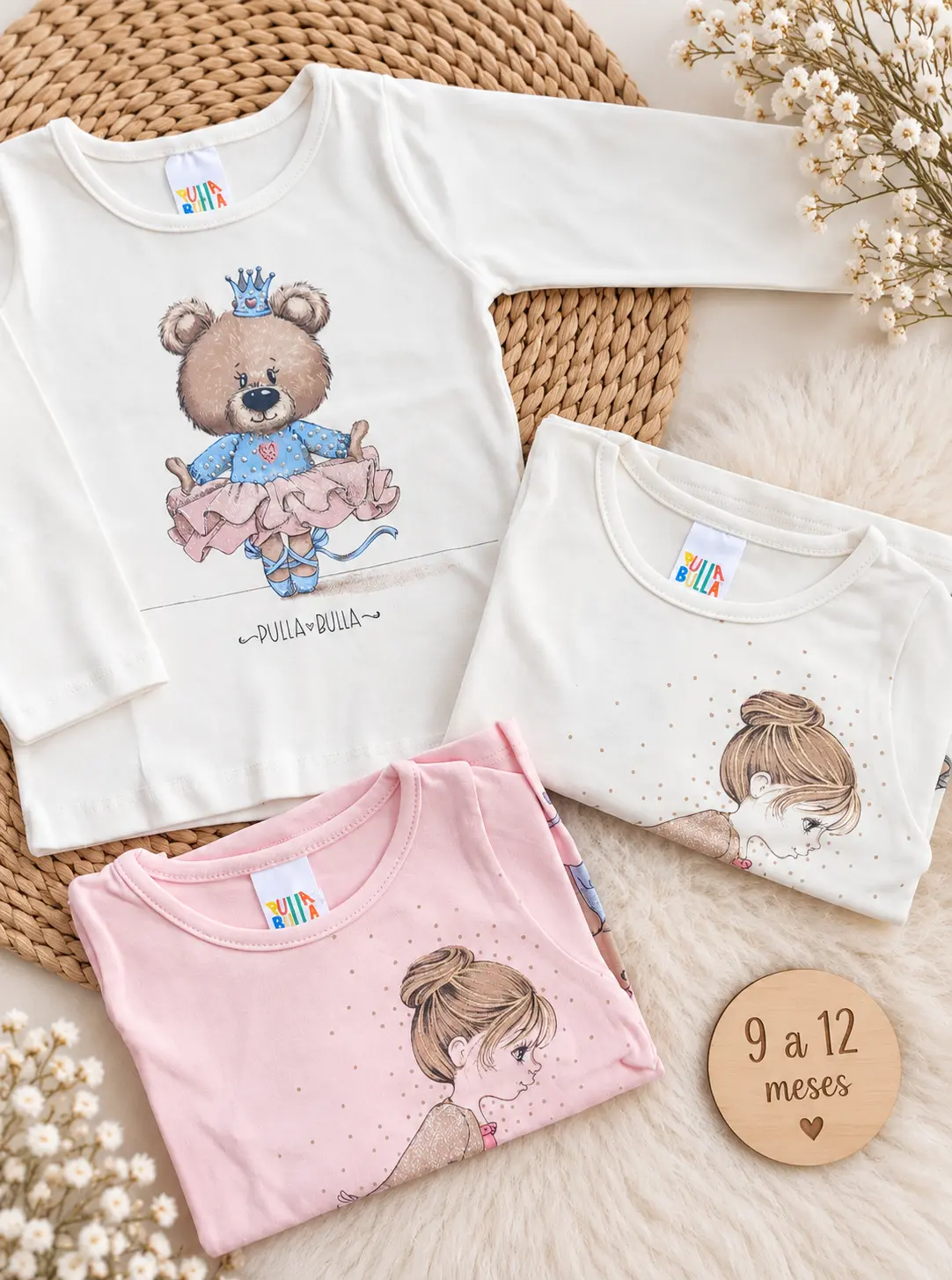 Remeras estampada Pulla Bulla