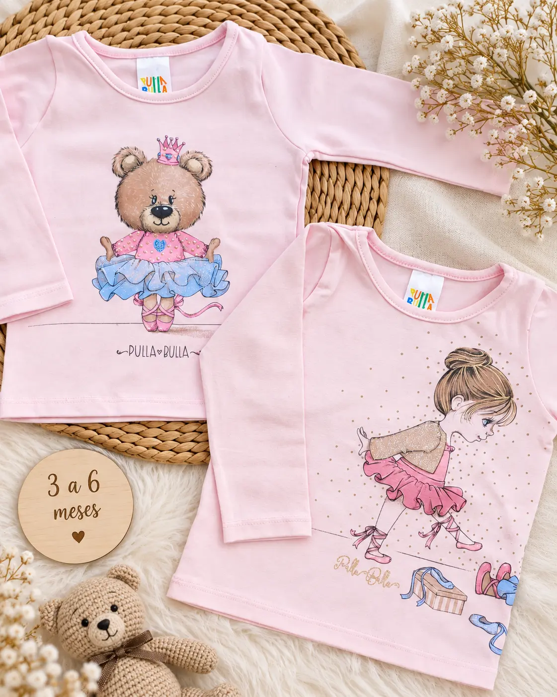 Remeras estampada Pulla Bulla