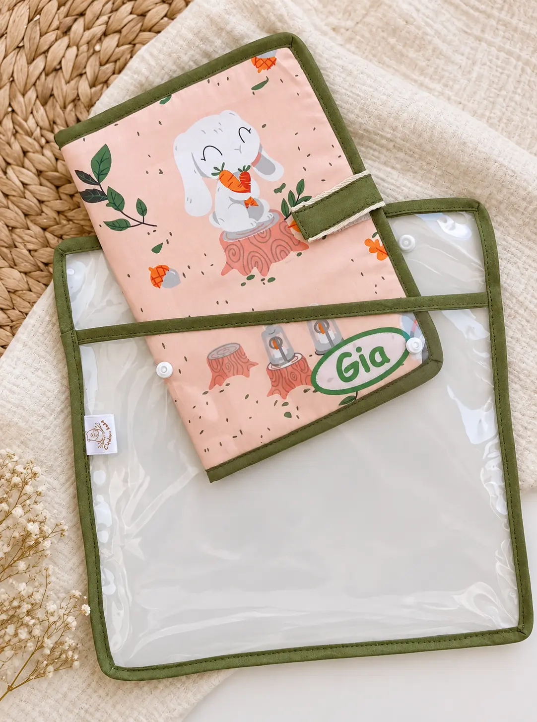 Portadocumentos personalizado con sobre de PVC