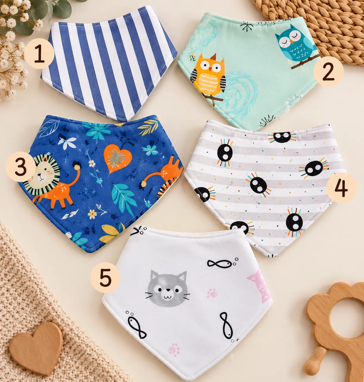Bandanas Emilau kids 2