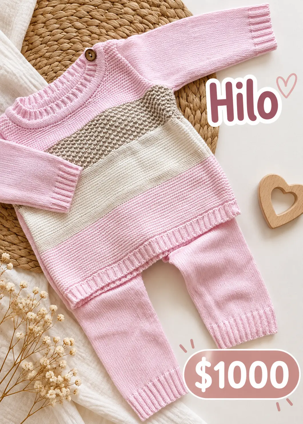 Buzo y pantalón en Hilo